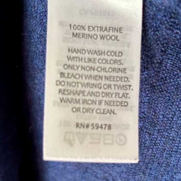 Kenar Blue Wool Sweater - Picture 8 of 8